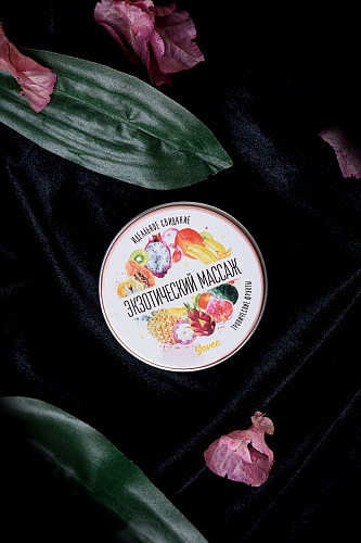 Массажная свеча с ароматом тропических фруктов ToyFa «Экзотический массаж»  722003