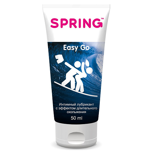 Интимный лубрикант с длительным скольжением SPRING Easy Go (50 мл)