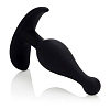 Чёрная силиконовая анальная пробка California Exotic Novelties Booty Call SE-0396-00-2 (12 см)