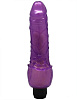 Фиолетовый вибратор с усиками Eroticon 30078 (19 см)