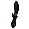 Чёрный анальный вибратор The Rabbit Company BEADED BACKDOOR RABBIT TRC-010BLK