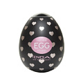 Мастурбатор-яйцо чёрного цвета Tenga LOVERS EGG-001L