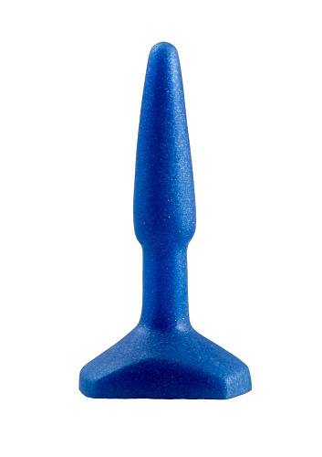 Синий анальный стимулятор Lola toys Small Anal Plug 510252lola (12 см)