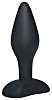Чёрный анальный стимулятор Orion Silicone Butt Plug Small 05037890000 (9 см)