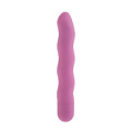 Розовый вибромассажёр с волнами California Exotic Novelties FIRST TIME POWER SWIRL SE-0004-17-2 (15,25 см)