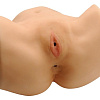Вибровагина телесного цвета Topco Sales CyberSkin Virtual Sex Ultra Pussy Ass 1070098