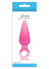 Малая розовая анальная пробка NS Novelties Jolie Pleasures Small NSN-0501-24 (10 см)