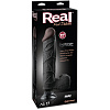 Вибратор черного цвета Pipedream Real Feel Deluxe №12 Black PD1522-23