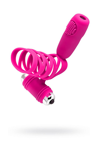 Розовая насадка с виброэлементами Dibe KENNARD GOX-57-3