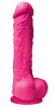 Розовый фаллоимитатор NS Novelties Colours Pleasures 5 Dildo NSN-0405-14 (17,8 см)