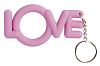 Розовое эрекционное кольцо-брелок Shots Media BV Love Cocking  SHT057PNK