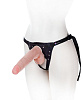 Телесный фаллоимитатор на поясе LOVETOY (А-Полимер) Harness 033003 (22,5 см)