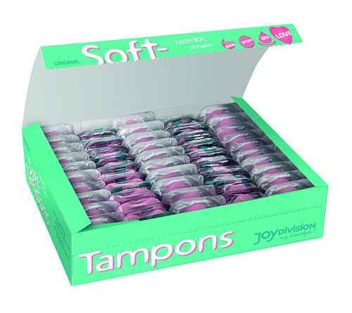 Тампоны мягкие розового цвета Joy Division Soft-Tampons Normal 12208