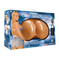 Попка и вагина телесного цвета с вибраций Topco Sales TLC Bree Olson CyberSkin Doggy Style Vibrating Pussy Ass 1070012