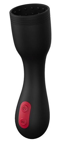 Чёрный мастурбатор для головки пениса Dream Toys HEAD MASTER 21599