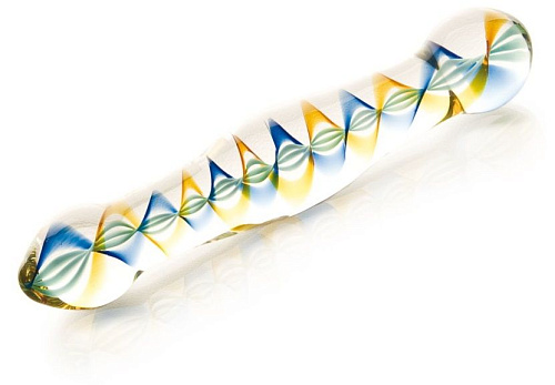 Стеклянный двухсторонний стимулятор Sexus 912060