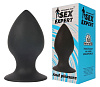 Чёрная анальная втулка Bior toys Sex Expert SEM-55036 (8 см)