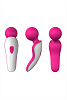 Розовый с белым мини-вибромассажёр S-HANDE Eve SHD-021