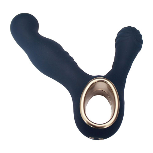 Синий вибромассажёр простаты RestArt Lust King RA-312