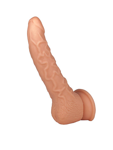 Телесный фаллоимитатор-реалистик на присоске LOVETOY (А-Полимер) 102300 (15 см)