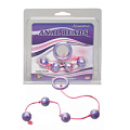 Фиолетовые анальные шарики Dream Toys GOOD VIBES ANAL BEADS SMALL 20049