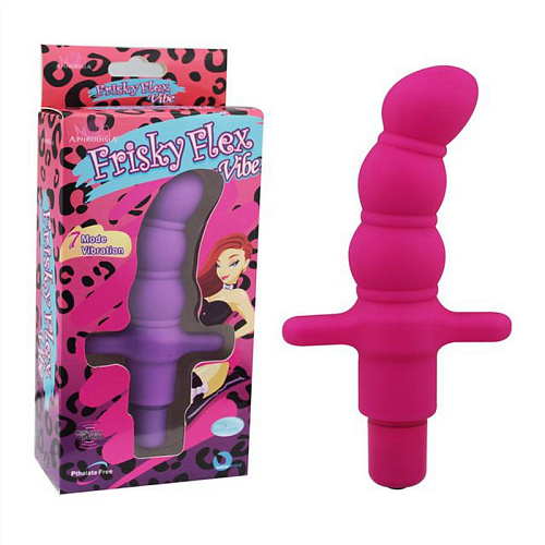 Розовый мини-вибратор Howells Frisky Flex Vibe 82010 pink (11,9 см)