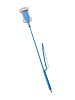 Голубой стек с деревянной ручкой Sitabella 5019-5 (70 см)