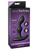Чёрный вибромассажёр простаты Pipedream P-Motion Massager PD4772-23 (15,2 см)
