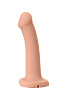 Телесный фаллос с имитацией эякуляции Strap-on-me Silicon Cum Dildo L 6013250 (19,6 см)