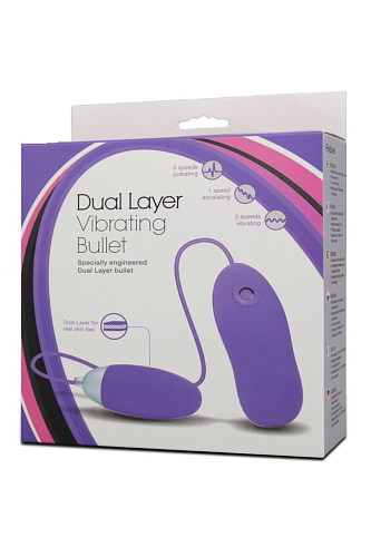 Фиолетовое виброяйцо на пульте управления Seven Creations 2415-01-E6/MS/AFLV-BX