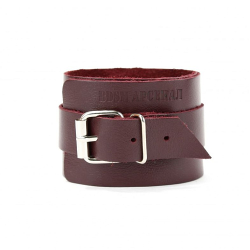 Бордовые поножи БДСМ арсенал Ladys Arsenal 67004ars