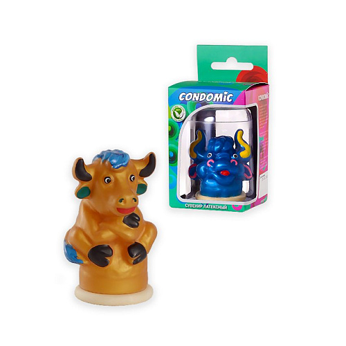 Сувенирный латексный презерватив Sitabella «Бык» 3255