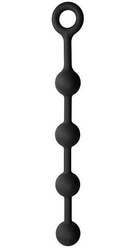 Силиконовая анальная цепочка Doc Johnson Kink Solid Anal Balls 13 2401-32-CD (38,1 см)