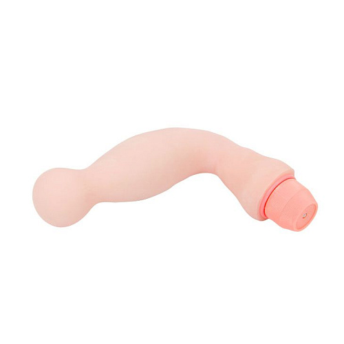 Гнущийся вибратор телесного цвета Baile Frame BW-007103G (21 см)