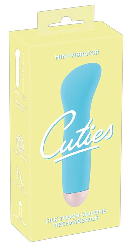 Голубой мини-вибратор Orion Cuties Mini 05953220000 (12,9 см)