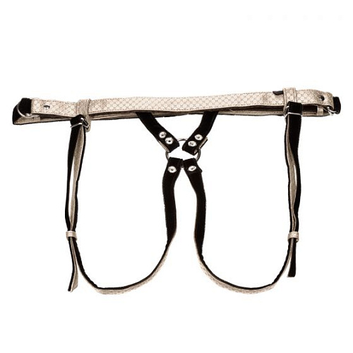 Золотистые трусики для фиксации насадок California Exotic Novelties The Regal Duchess SE-1563-05-3