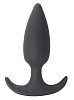 Серая анальная пробка Lola toys Delight 8010-02lola (10,5 см)