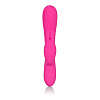 Розовый вибромассажёр California Exotic Novelties Embrace Massaging G-Rabbit SE-4609-45-3