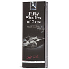 Чёрно-серая повязка на глаза Fifty Shades of Grey Satin Deluxe Blindfold FS-40178