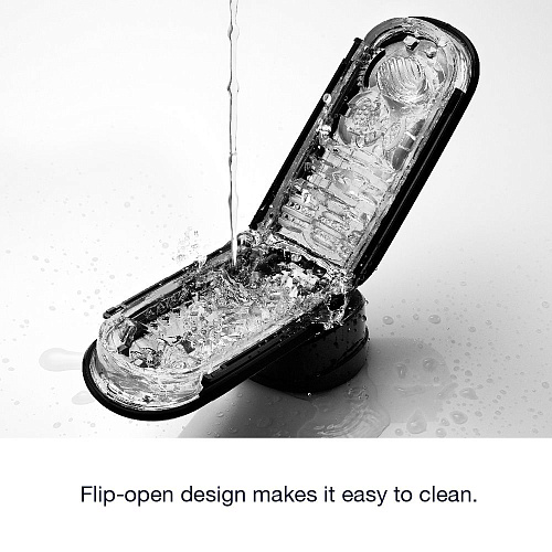 Чёрный мастурбатор Tenga Flip Zero TFZ-002