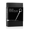 Серебристый уретральный стимулятор EDC Wholesale Sinner Solid Metal Dilator With Pull Ring SIN038