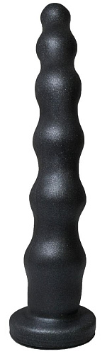 Чёрная насадка LOVETOY (А-Полимер) BALLS 3 131304 (22 см)