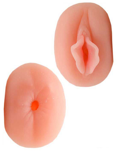 Надувная секс-кукла телесного цвета с реалистичной вставкой и вибрацией Eroticon «Брюнетка» 31007