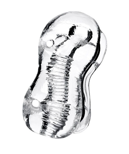 Прозрачный мастурбатор ToyFa Lingam Indira 880101