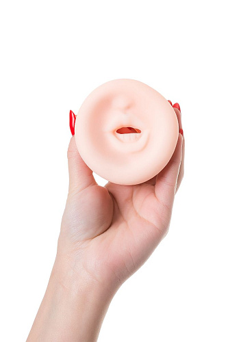 Телесная насадка-ротик на помпу Sexus LITTLE MOUTH 709033