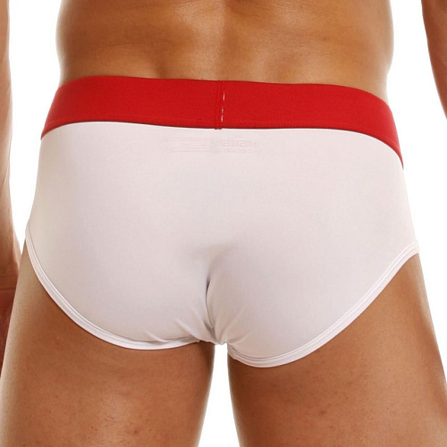 Мужские духи с феромонами, белые трусы-брифы на красной резинке и чехол для iPhone Hustler Lingerie Smart Set №4