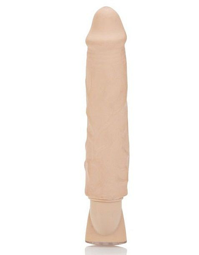 Вибратор телесного цвета California Exotic Novelties 10-Function Pure Skin Bendies SE-0293-01-3 (21 см)