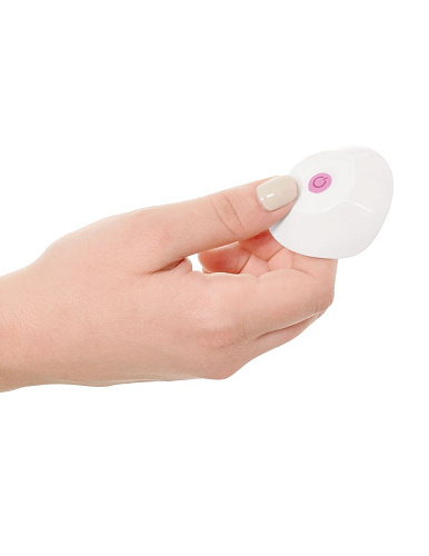 Розовый вибратор-кролик со съёмной присоской Pipedream Wall Banger Rabbit PD7072-00 (19,9 см)