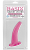 Розовая изогнутая анальная пробка Pipedream His and Hers G-Spot PD4261-11 (12,4 см)