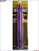 Фиолетовый фаллоимитатор Eroticon Twin Peaks 31034-2 (33,5 см)